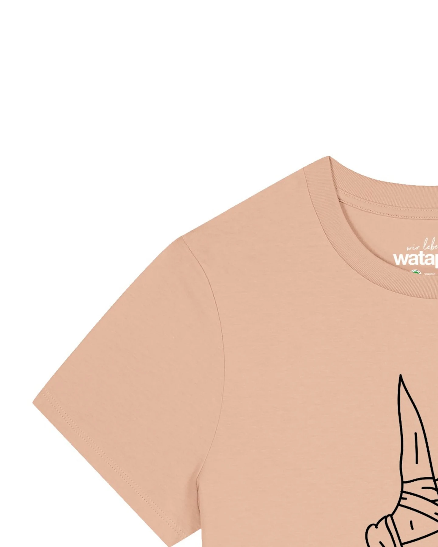 Watapparel T-Shirt Ballett Spitze – Ansicht 3