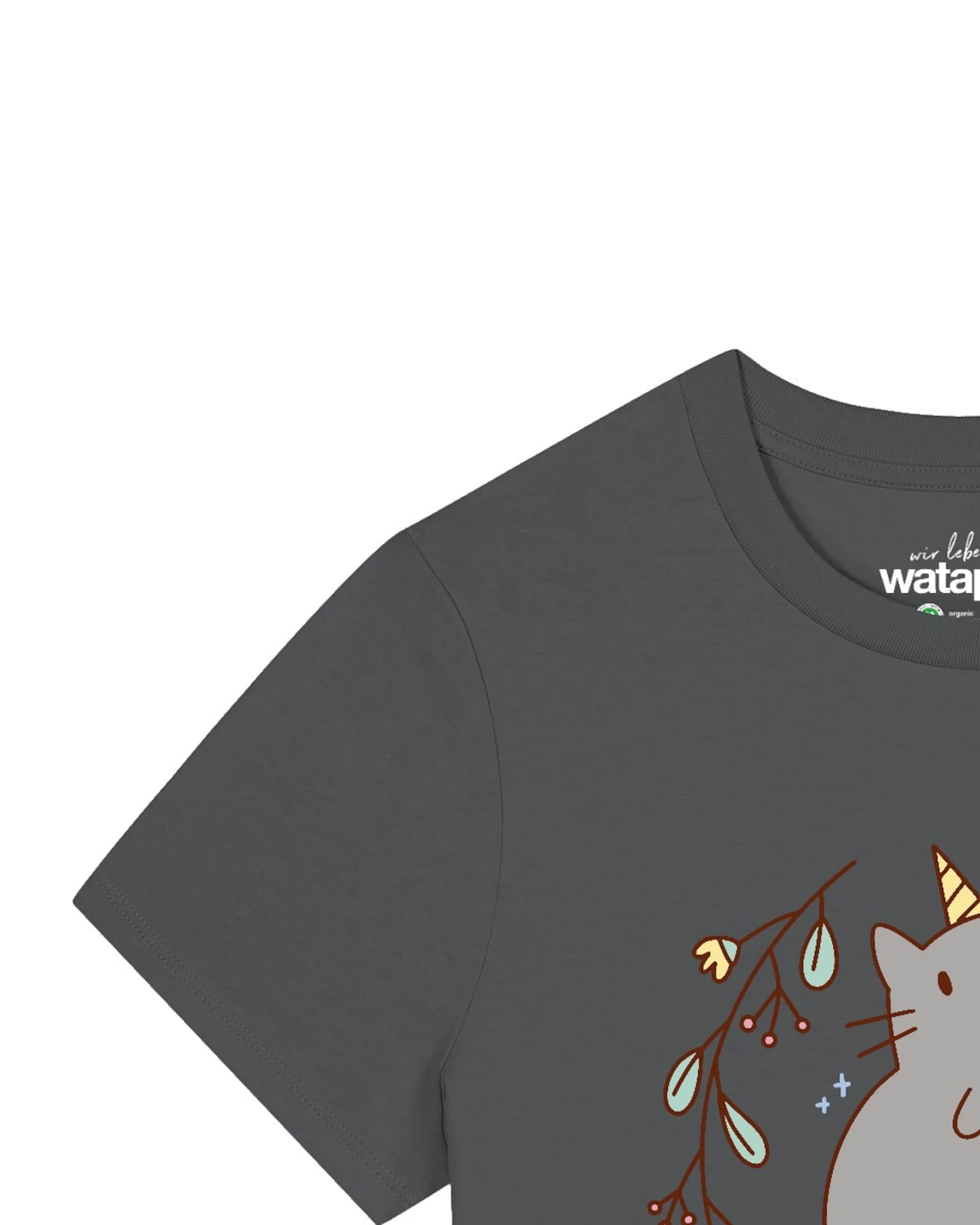 Watapparel T-Shirt Unicorn Cat – Ansicht 3