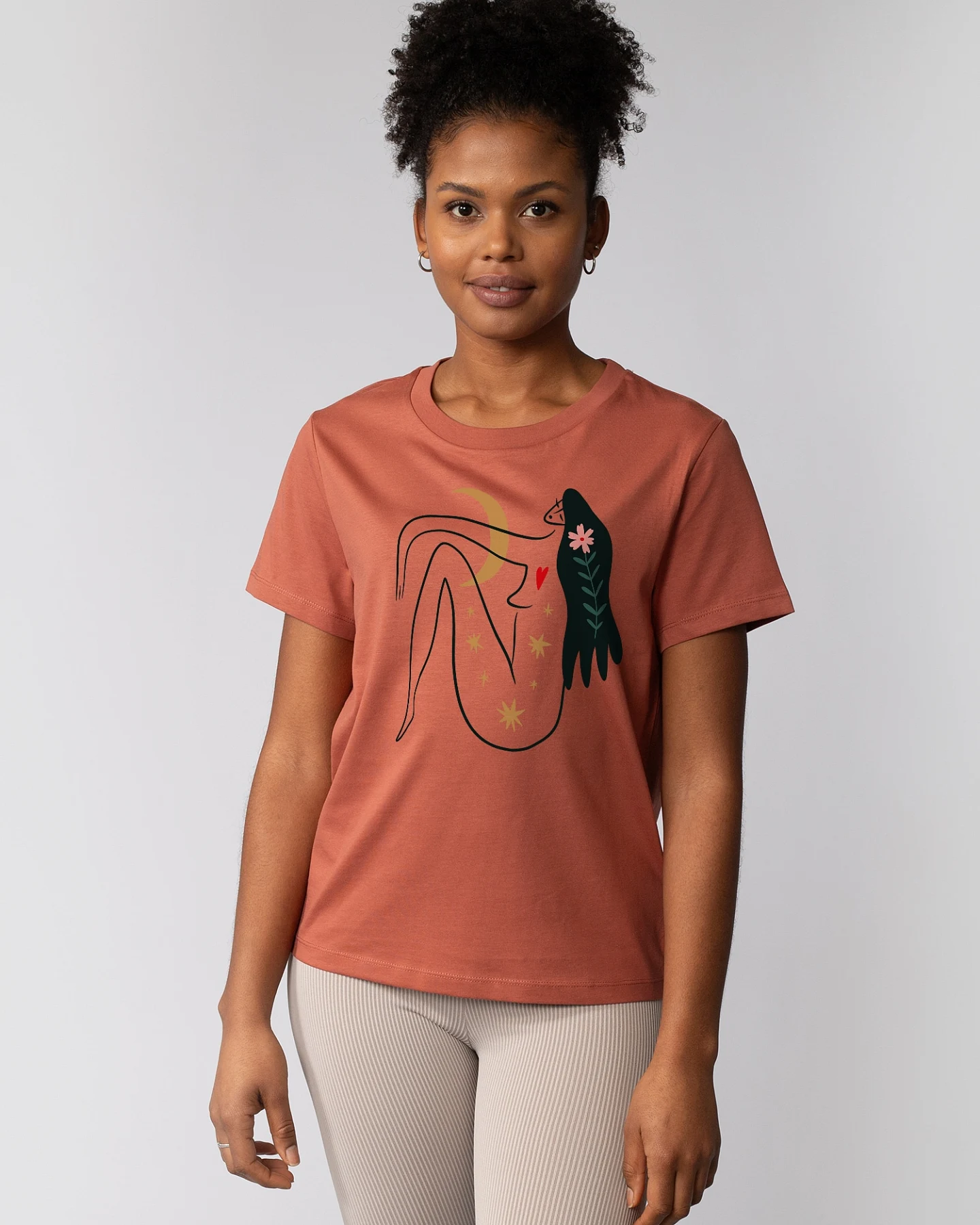 Watapparel T-Shirt Love and flex – Ansicht 2