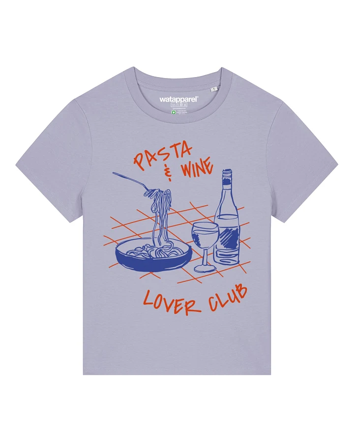Produktseite: Watapparel T-Shirt Pasta Lover Club