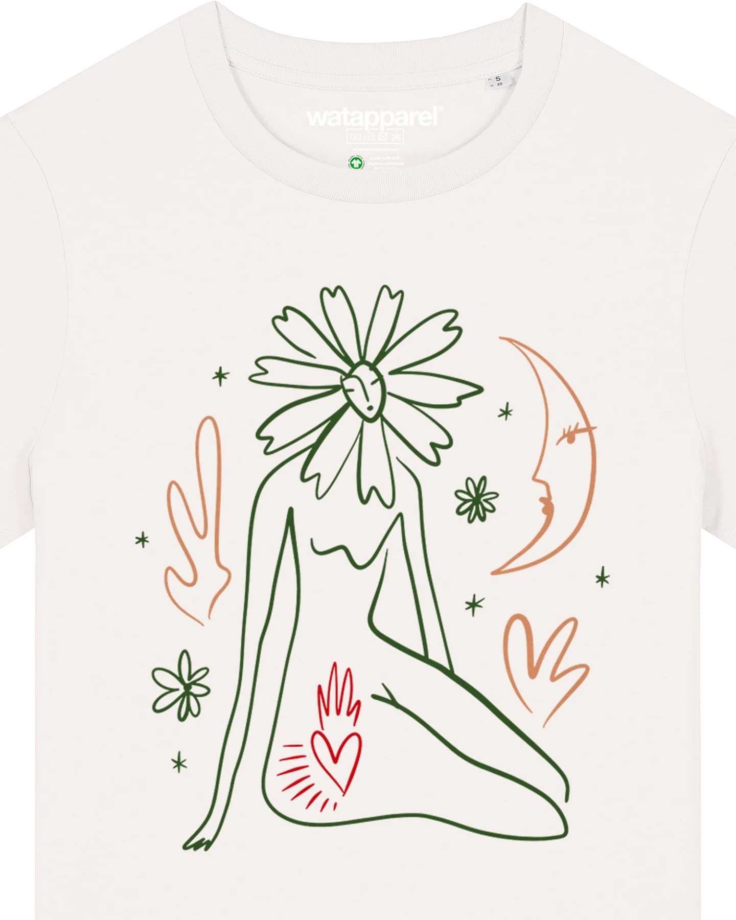 Watapparel T-Shirt Love And Flex – Ansicht 3