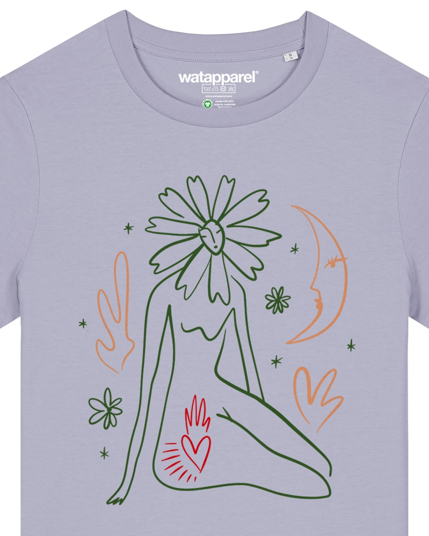 Watapparel T-Shirt Love And Flex – Ansicht 3