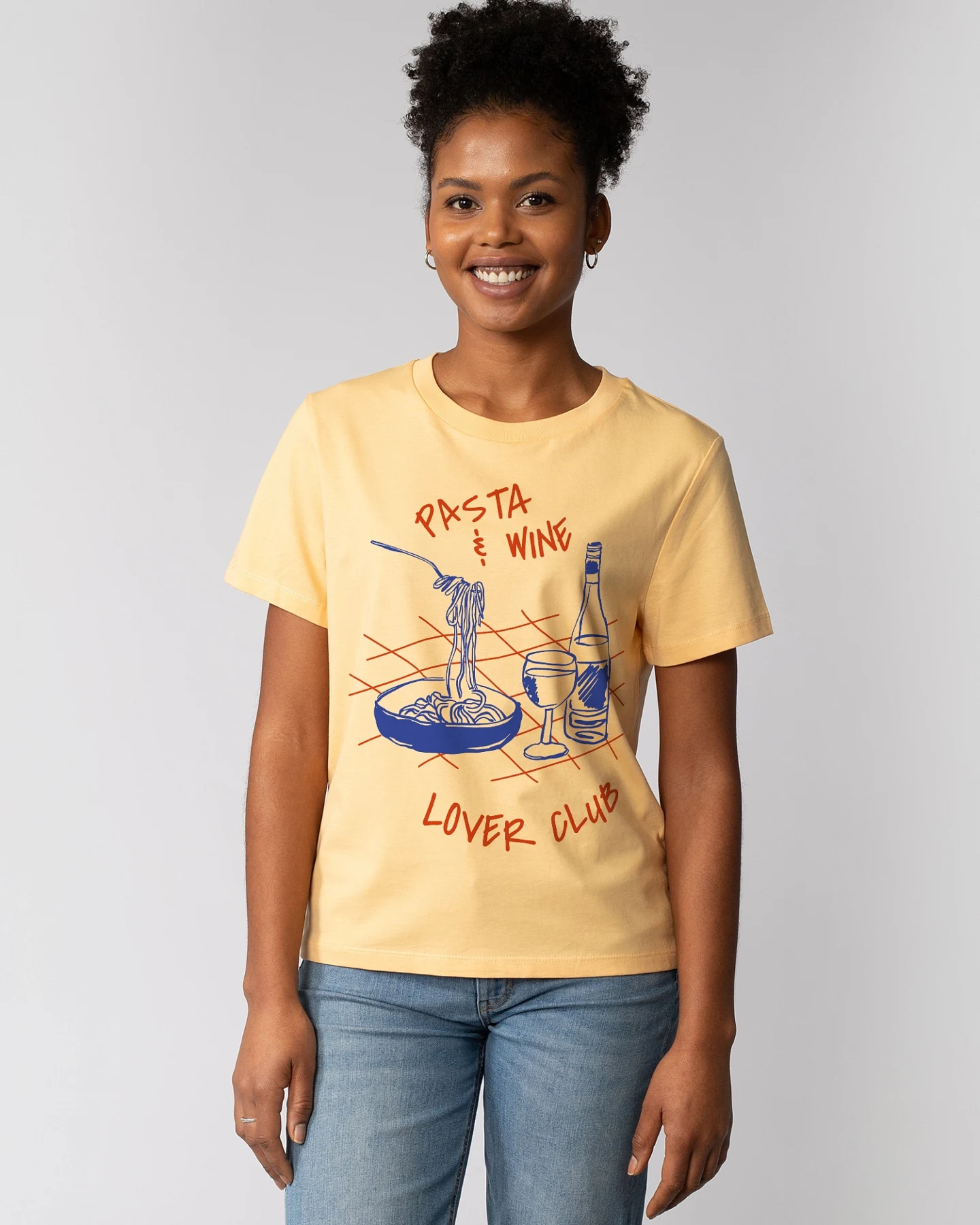 Watapparel T-Shirt Pasta Lover Club – Ansicht 2