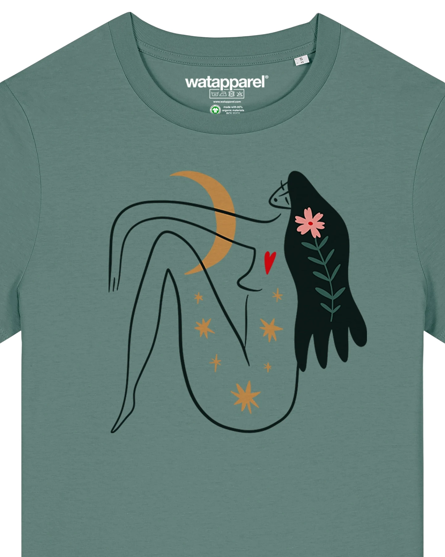 Watapparel T-Shirt Love And Flex – Ansicht 3