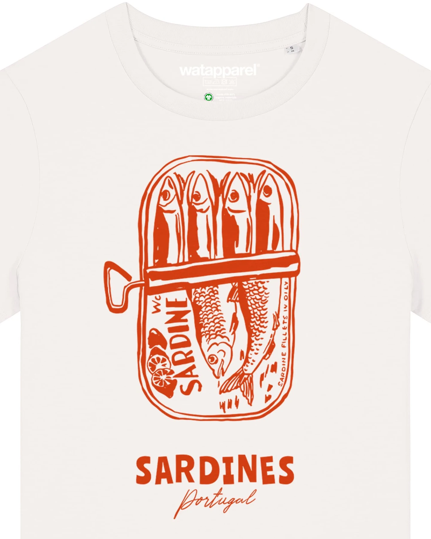 Watapparel T-Shirt Sardines Portugal – Ansicht 3