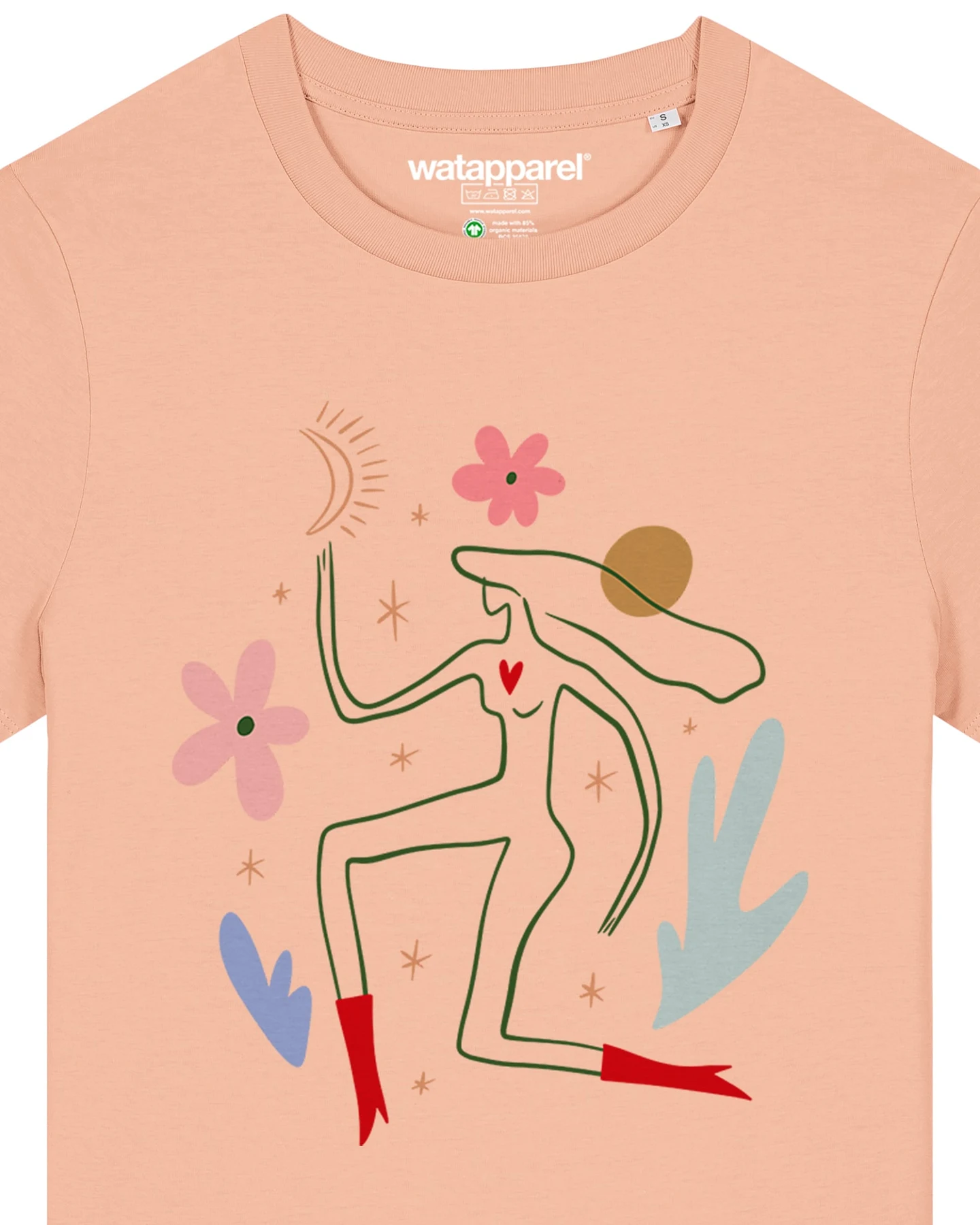 Watapparel T-Shirt Love And Flex – Ansicht 3