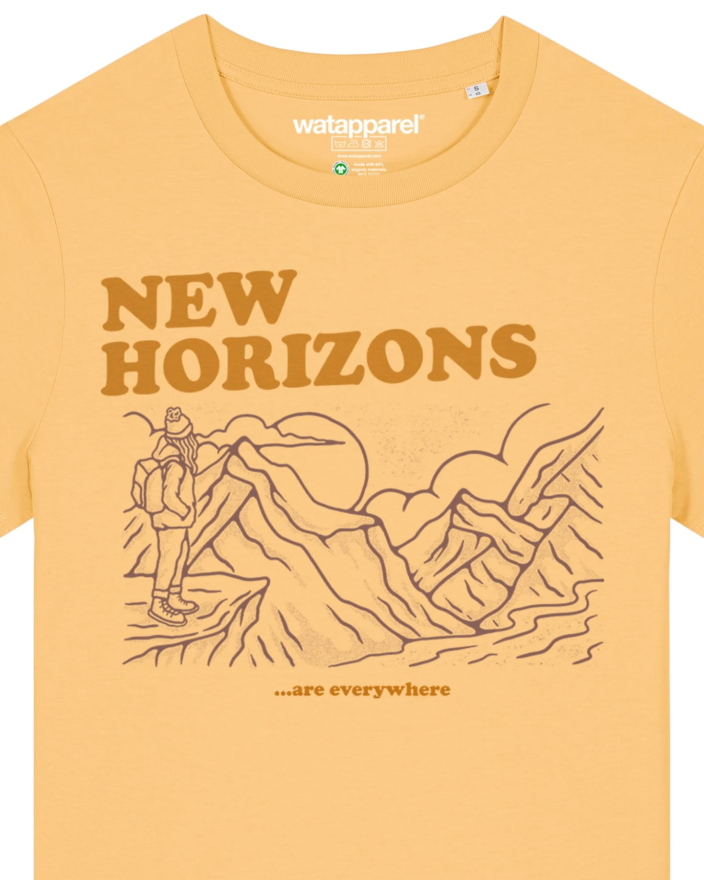 Watapparel T-Shirt New Horizons Are Everywhere – Ansicht 3