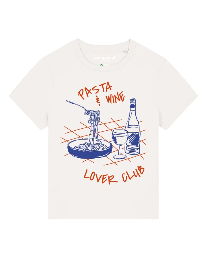 Watapparel T-Shirt Pasta lover club
