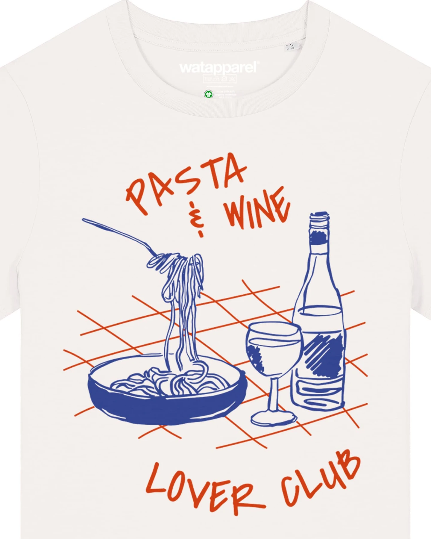 Watapparel T-Shirt Pasta lover club – Ansicht 3