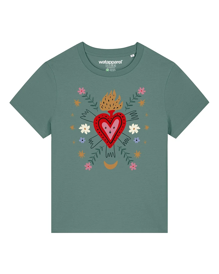Watapparel T-Shirt Love and flex