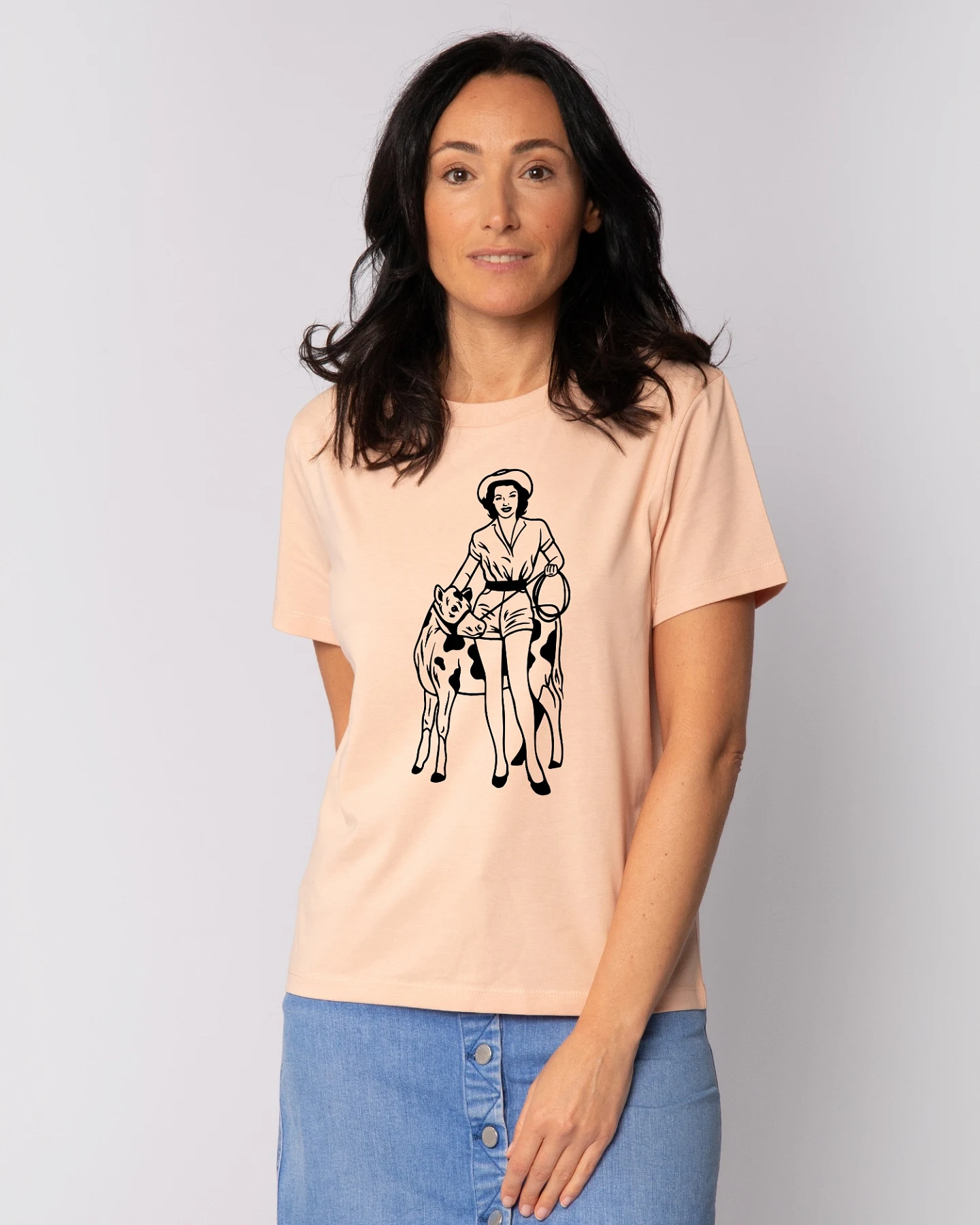 Watapparel T-Shirt Cowgirl – Ansicht 2
