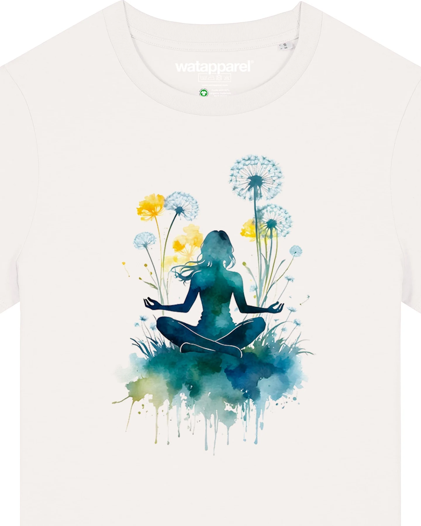 Watapparel T-Shirt Yoga & Meditation – Ansicht 3