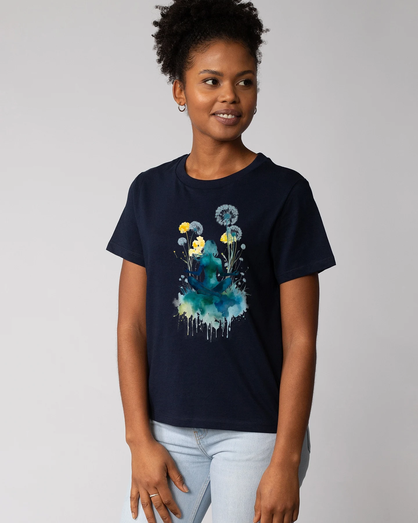 Watapparel T-Shirt Yoga & Meditation – Ansicht 2