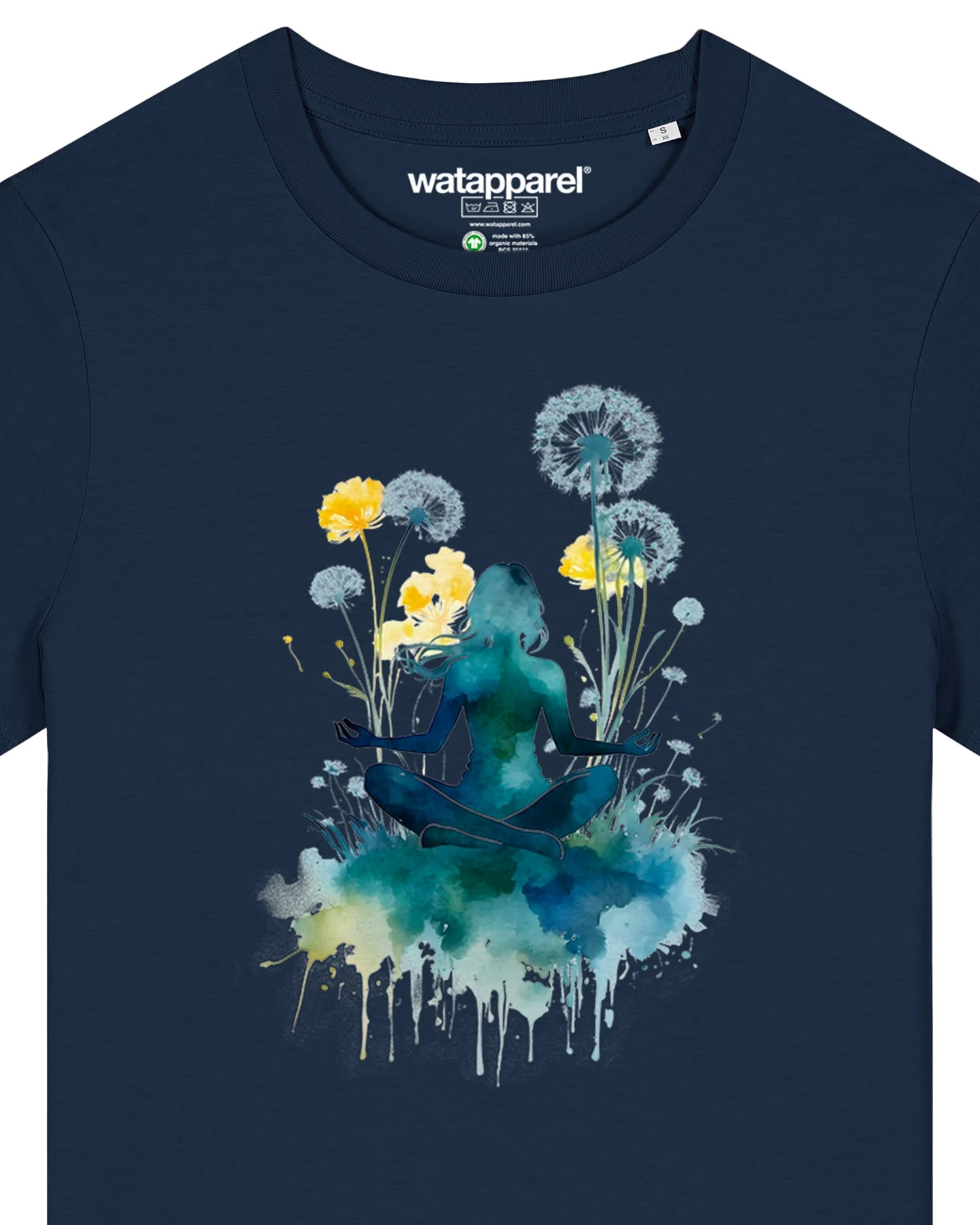 Watapparel T-Shirt Yoga & Meditation – Ansicht 3