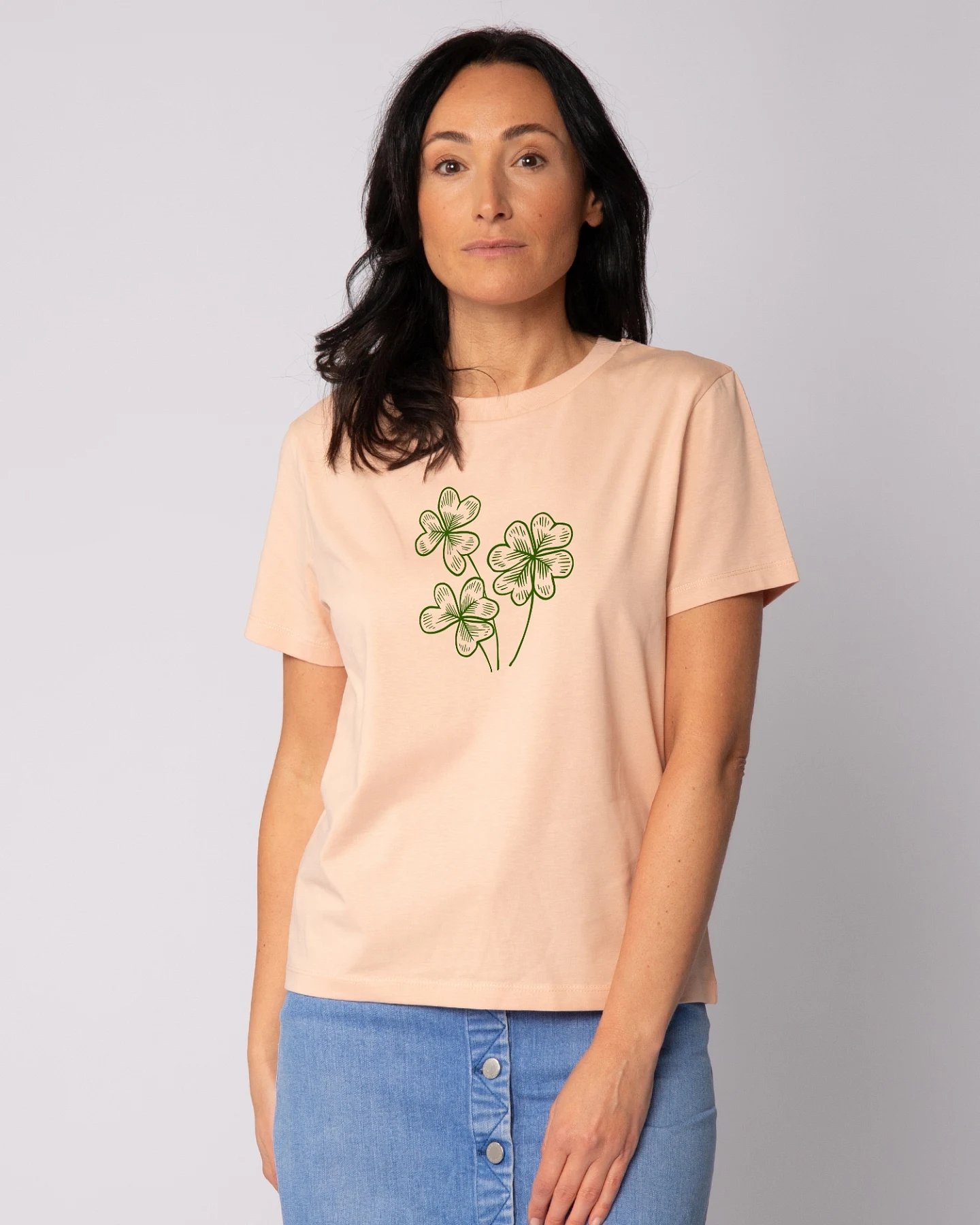 Watapparel T-Shirt Glücksklee – Ansicht 2
