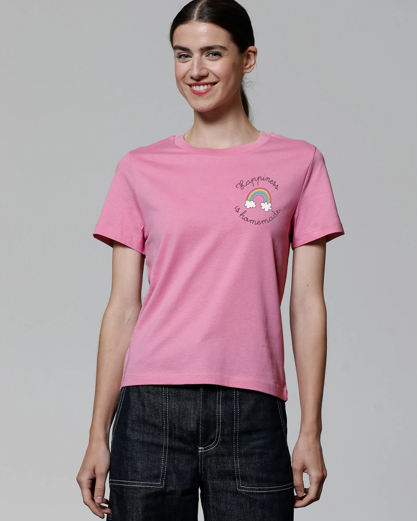 Watapparel T-Shirt Happiness is homemade – Ansicht 2