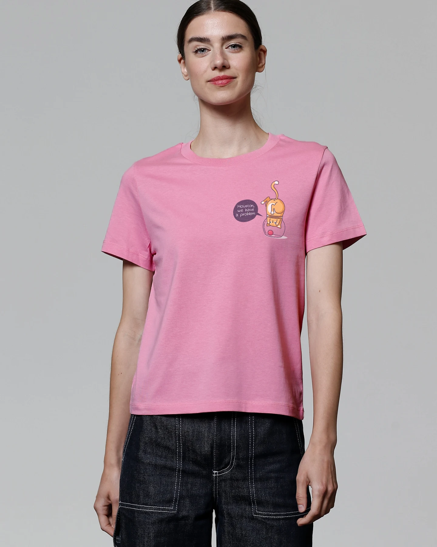 Watapparel T-Shirt Funny Cat – Ansicht 2