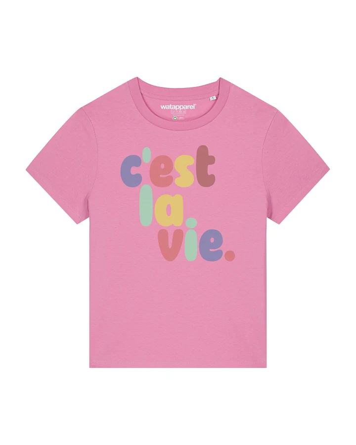 Produktseite: Watapparel Shirt cest la vie