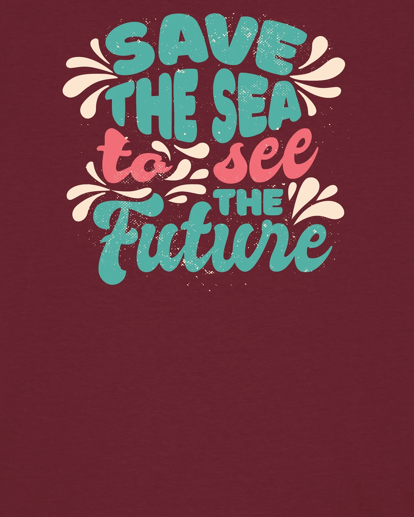 Watapparel T-Shirt Save the sea – Ansicht 3