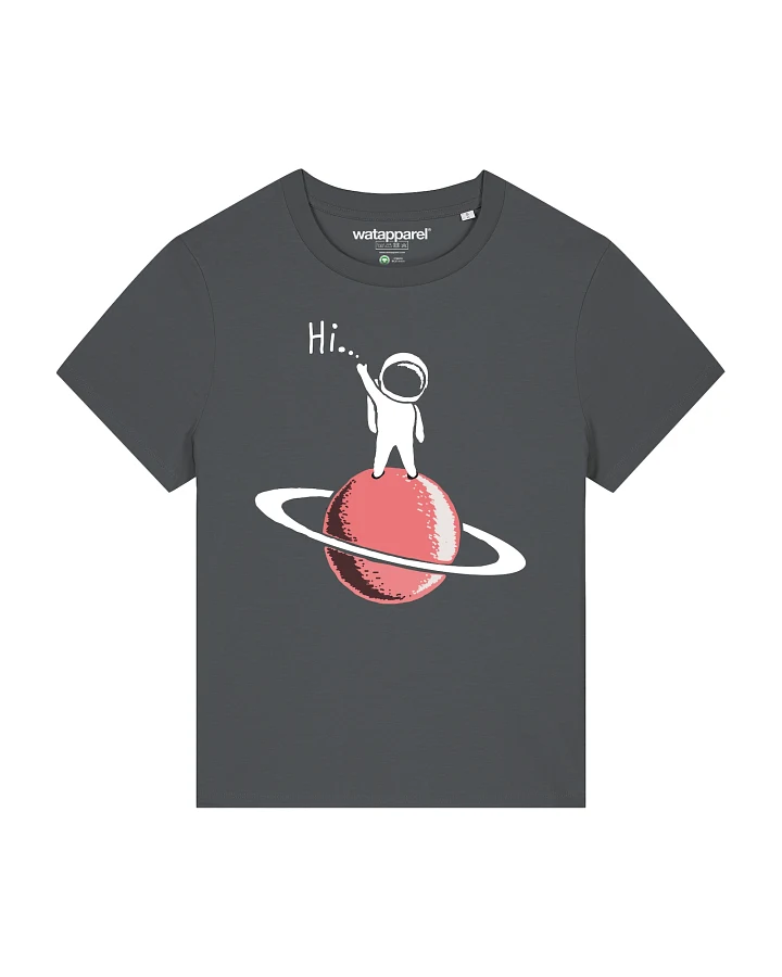 Watapparel T-Shirt Astronaut says Hi