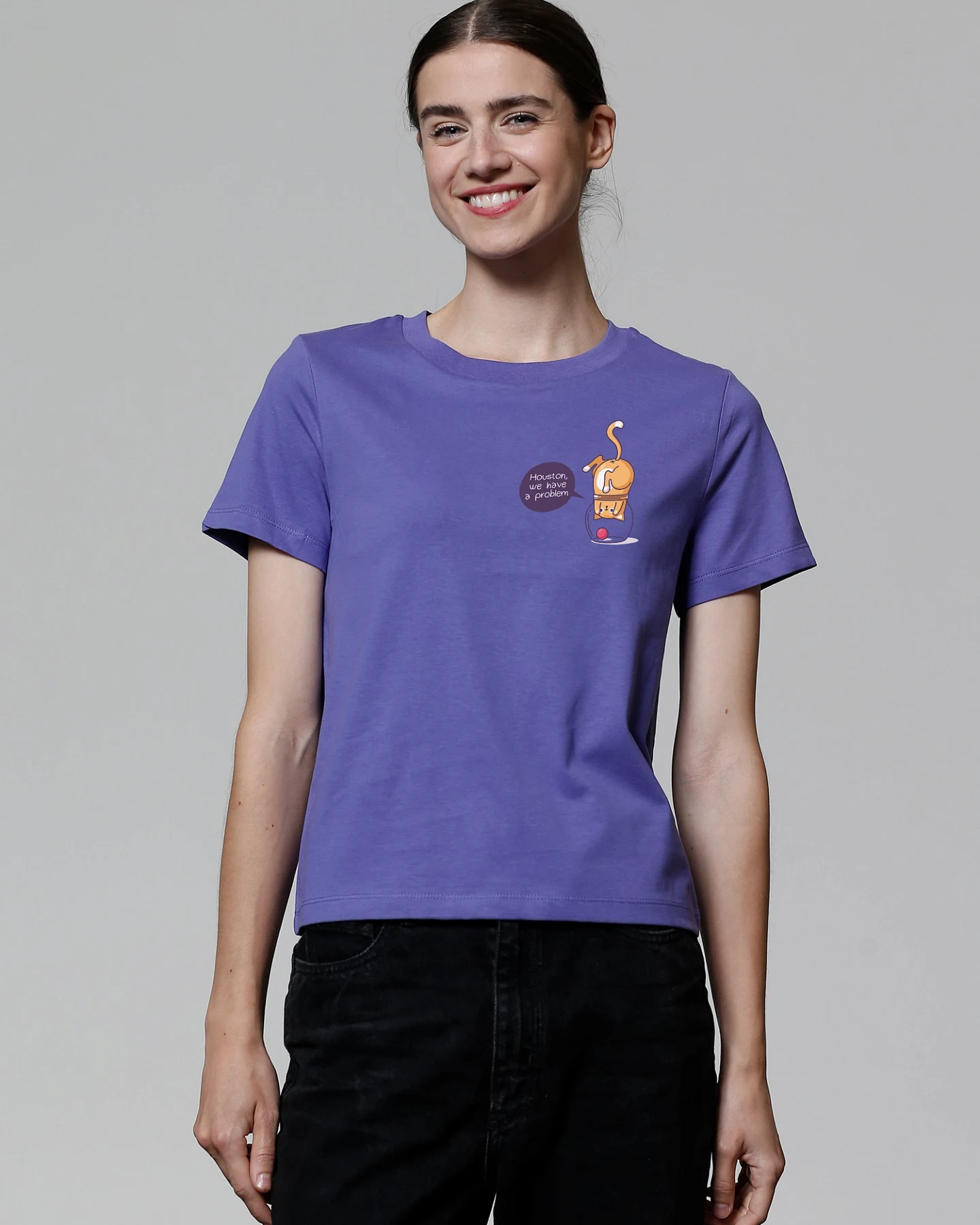 Watapparel Shirt Funny Cat – Ansicht 2