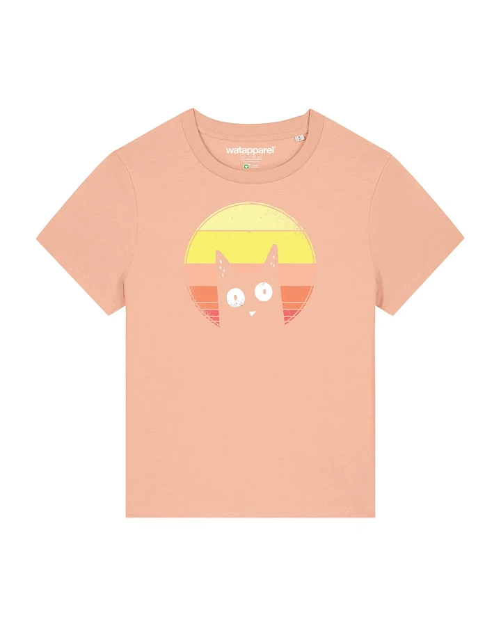 Watapparel Shirt Sunset Cat