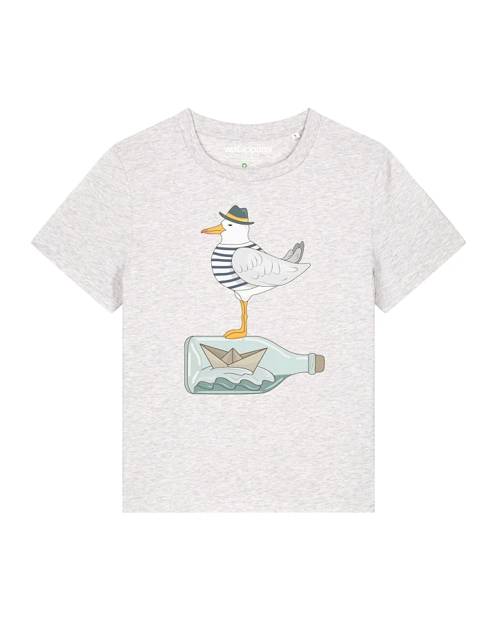 Watapparel T-Shirt Möwe mit Hut