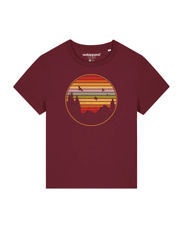 Watapparel Shirt Sunset Berge & Tannen