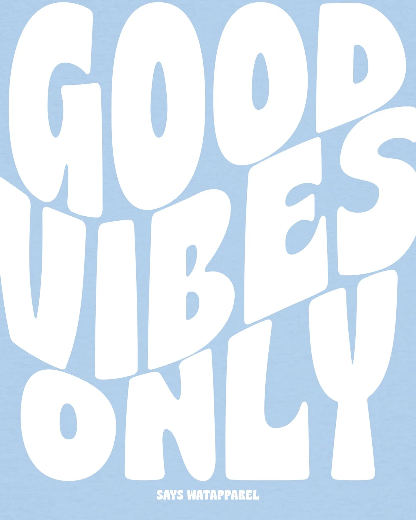 Watapparel Shirt Good vibes only – Ansicht 3