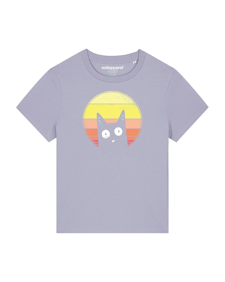 Watapparel Shirt Sunset Cat