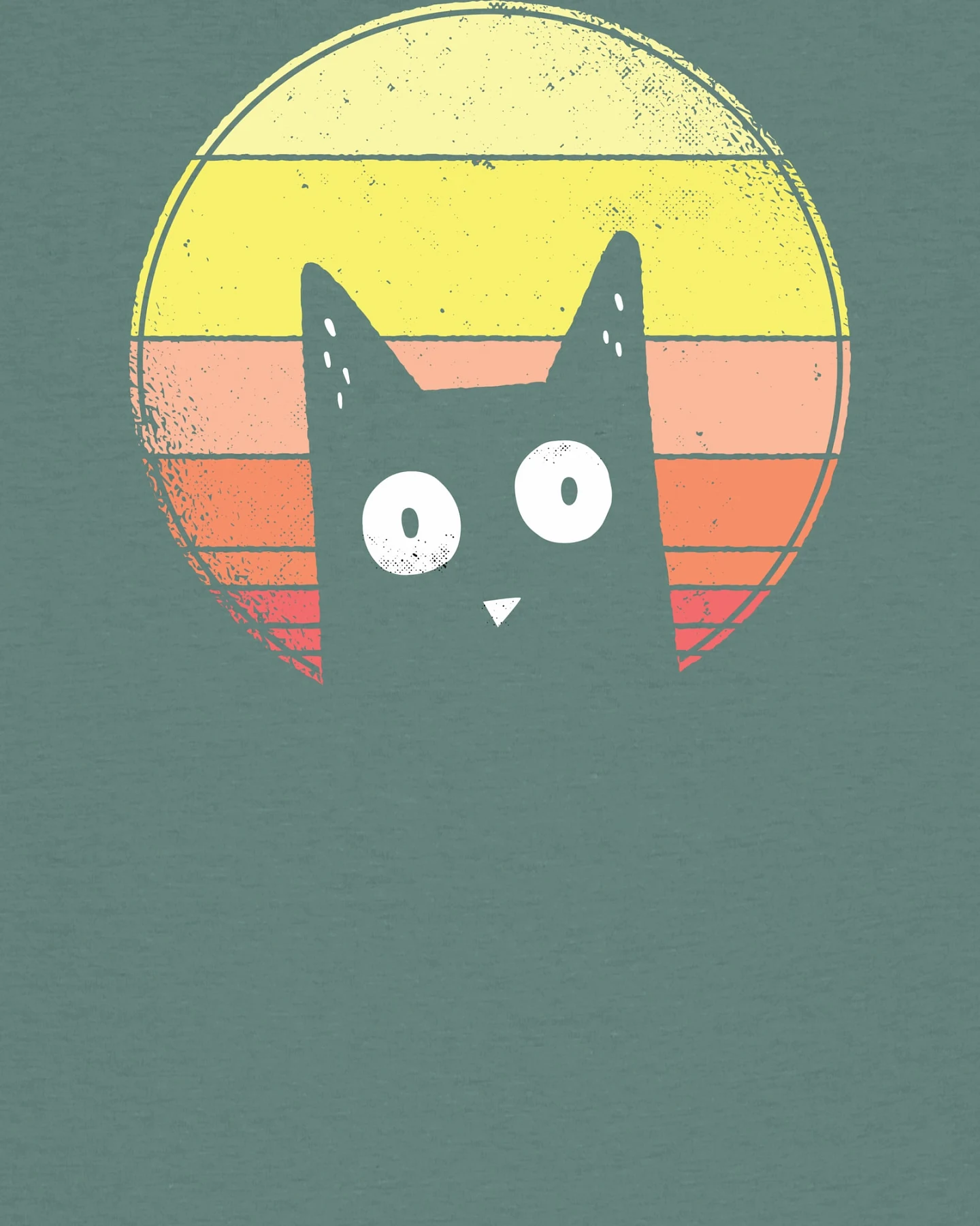 Watapparel Shirt Sunset Cat – Ansicht 3