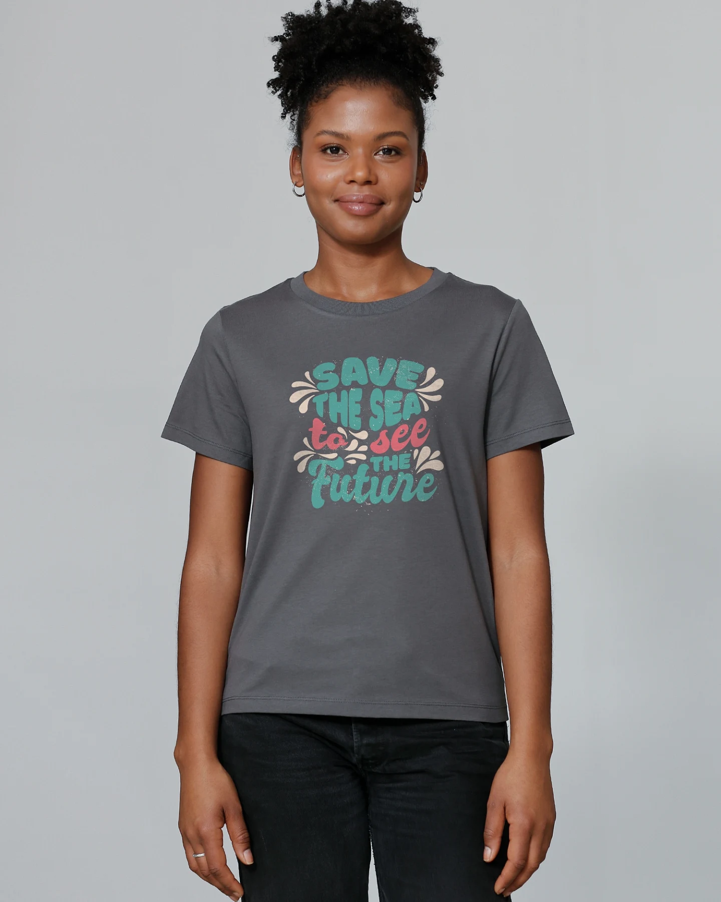 Watapparel T-Shirt Save the sea – Ansicht 2
