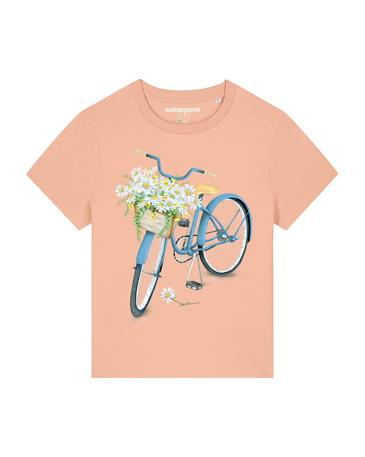 Produktseite: Watapparel T-Shirt Blaues Damenrad