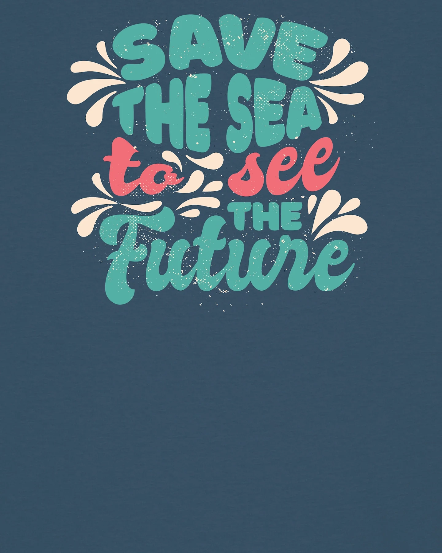 Watapparel Shirt Save the sea – Ansicht 3