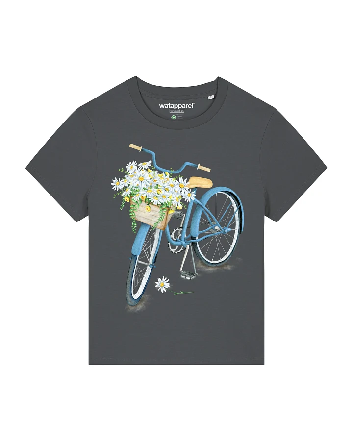 Watapparel Shirt Blaues Damenrad