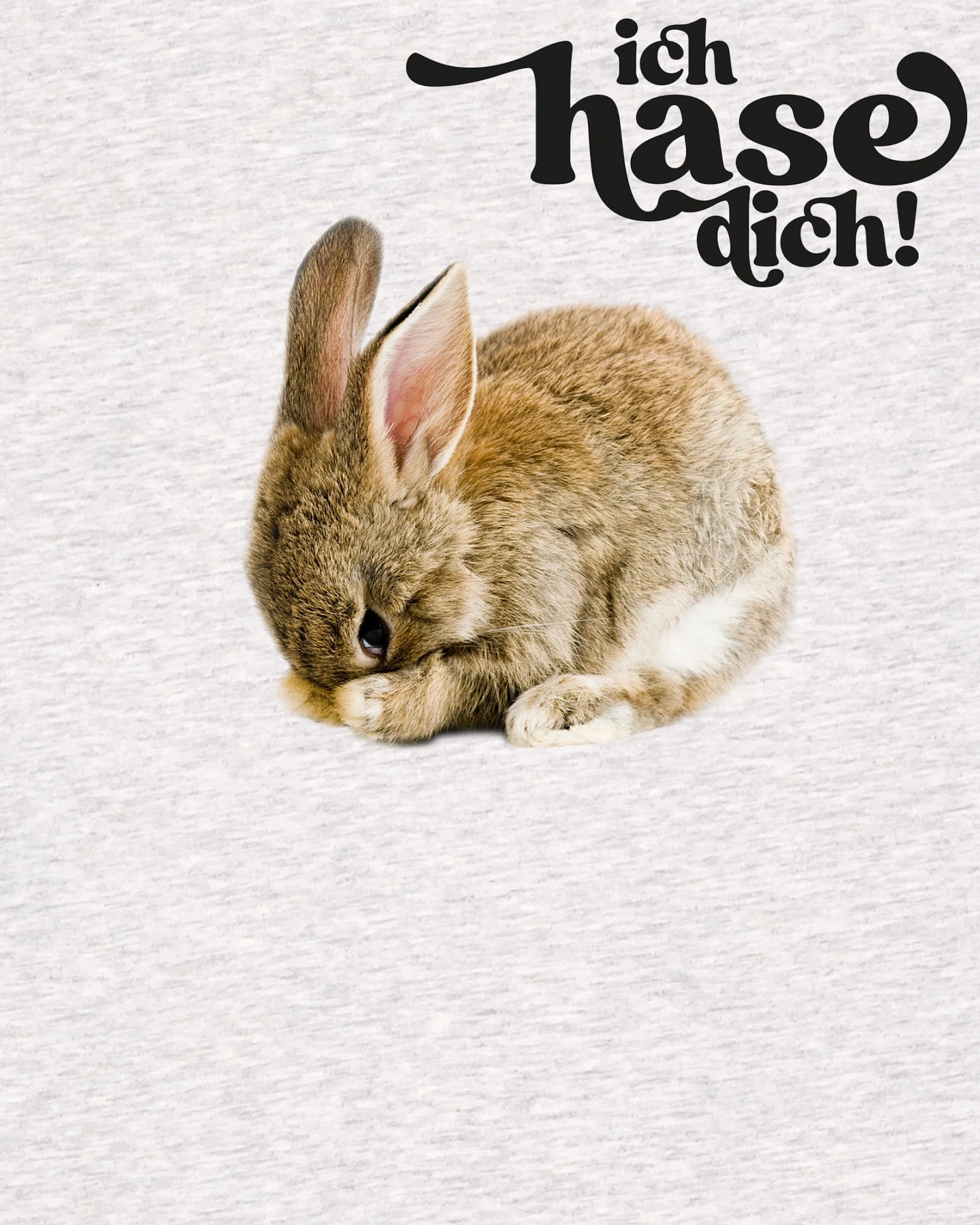 Watapparel T-Shirt Ich hase dich! – Ansicht 3