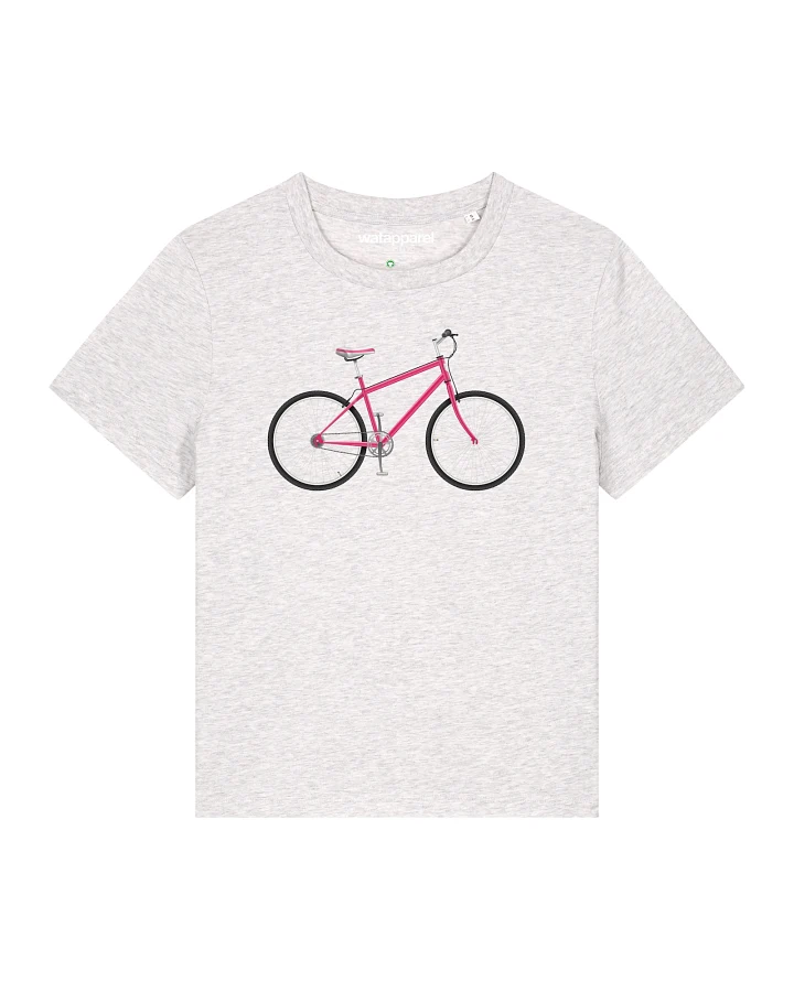 Watapparel T-Shirt Pink Bike