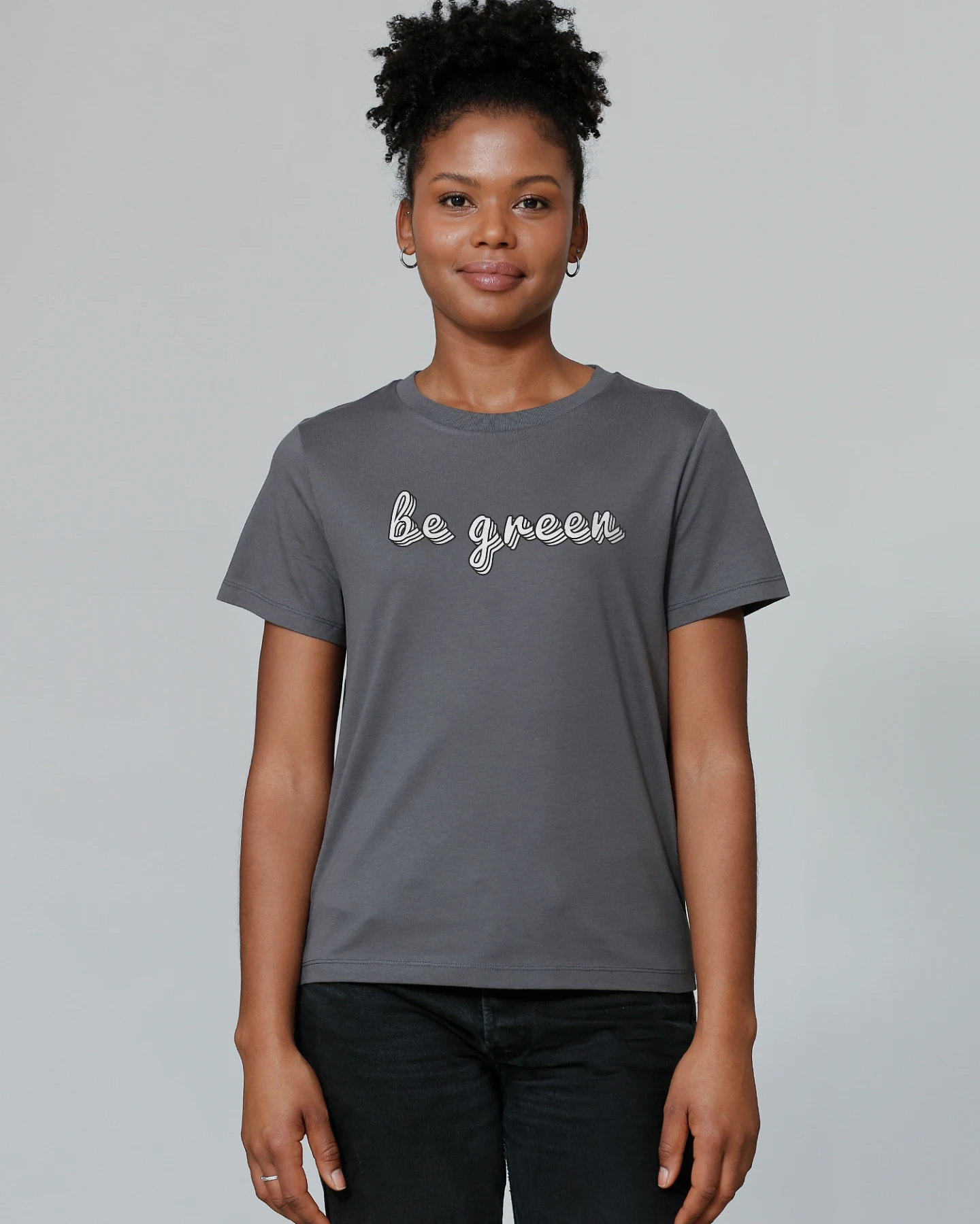 Watapparel T-Shirt Be green – Ansicht 2