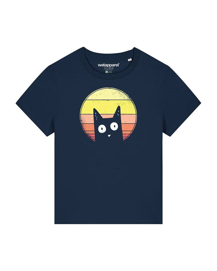 Watapparel T-Shirt Sunset Cat