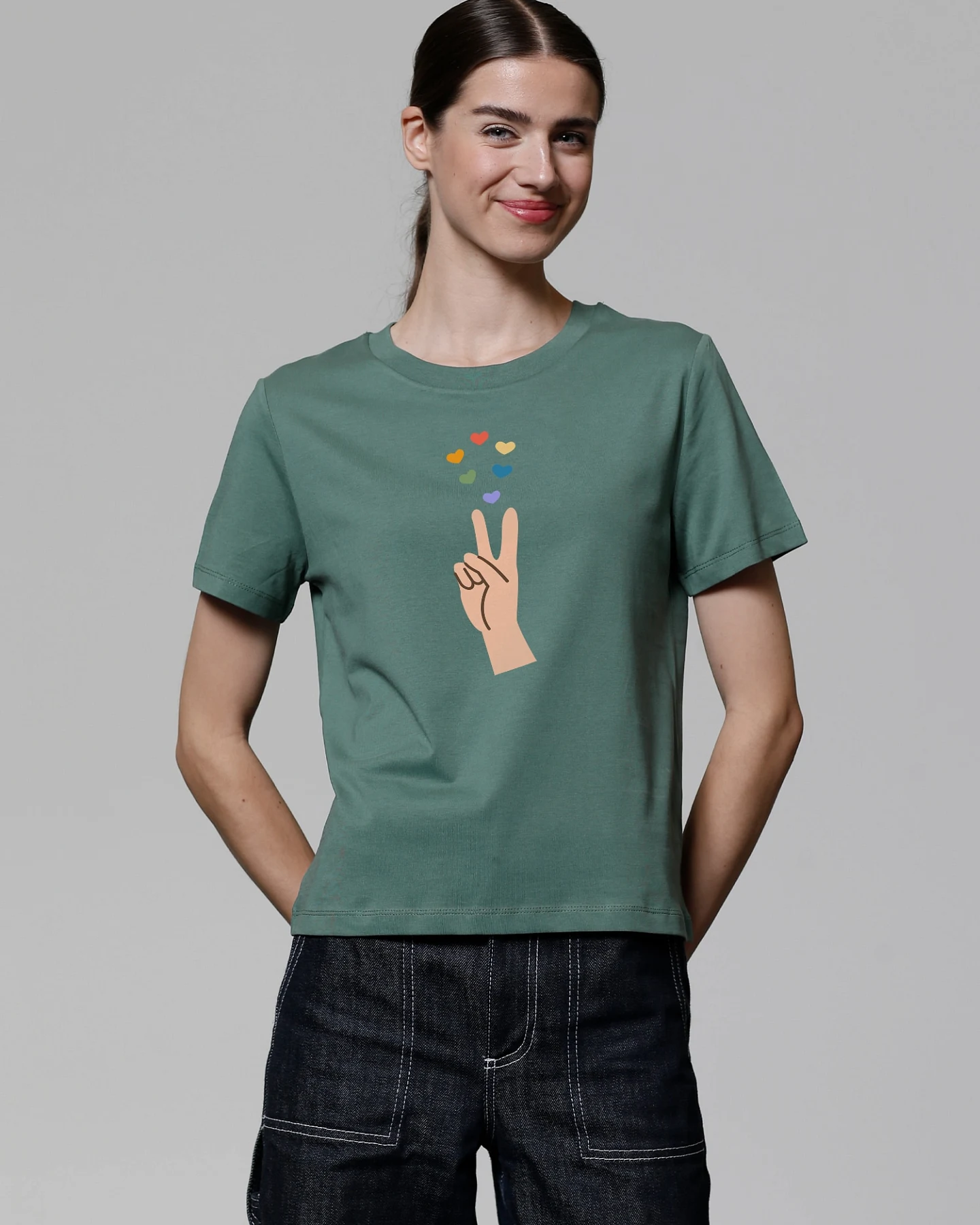 Watapparel T-Shirt Spread Love – Ansicht 2