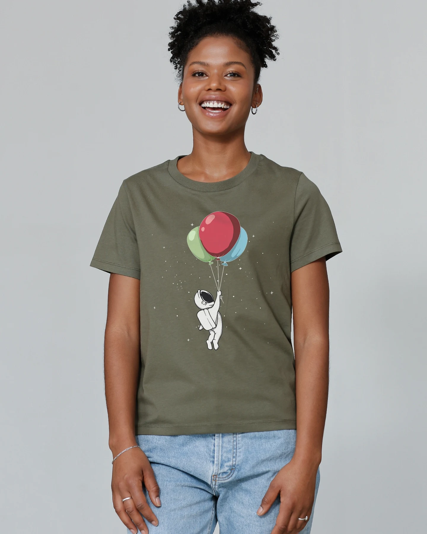 Watapparel Shirt Little Balloon Astronaut – Ansicht 2