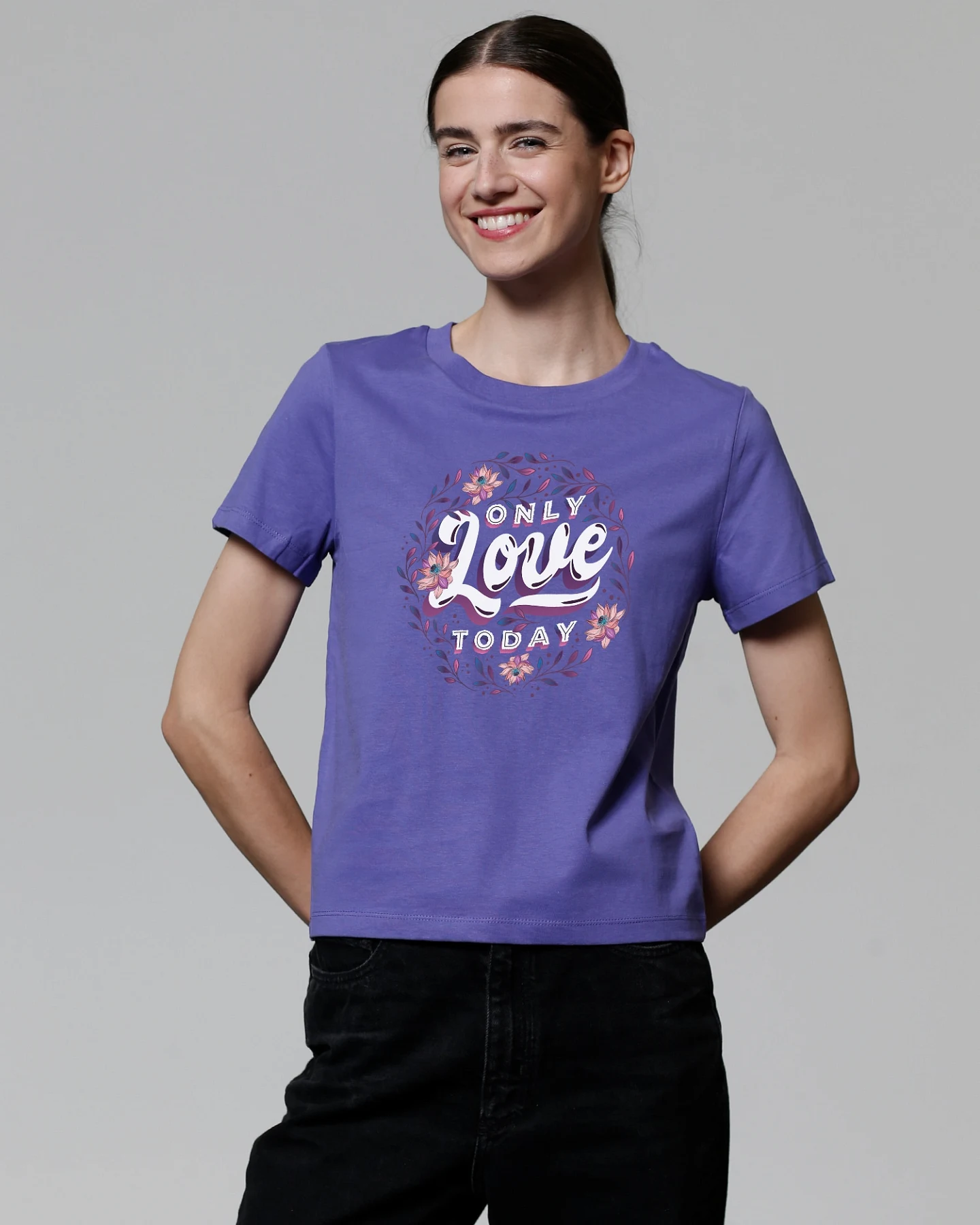 Watapparel Shirt Only love today – Ansicht 2