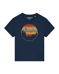 Produktseite: Watapparel T-Shirt Sunset Berge & Tannen