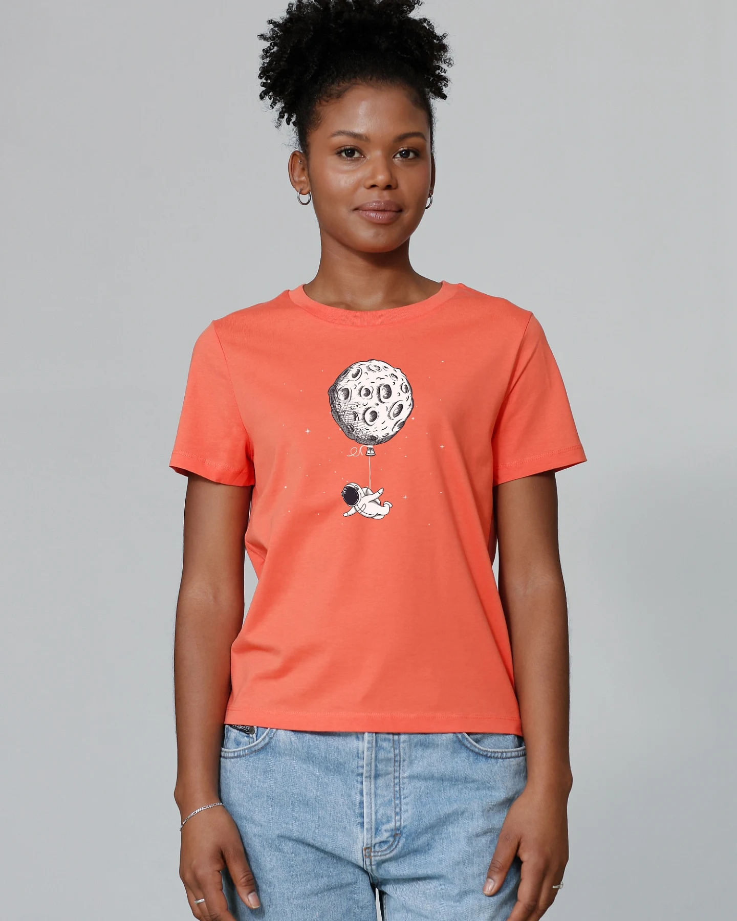 Watapparel Shirt Funny Spaceman – Ansicht 2