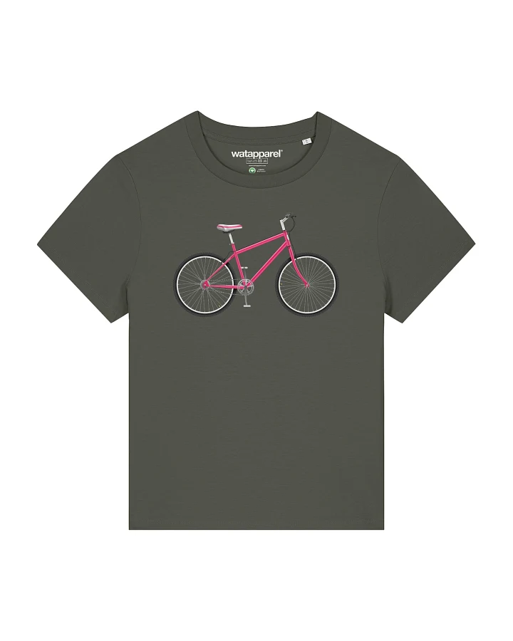 Watapparel T-Shirt Pink Bike