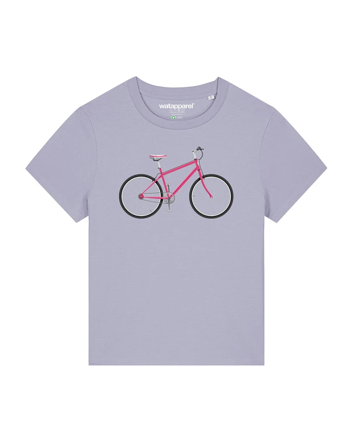 Watapparel T-Shirt Pink Bike