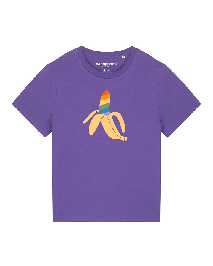 Watapparel T-Shirt Rainbow Banana