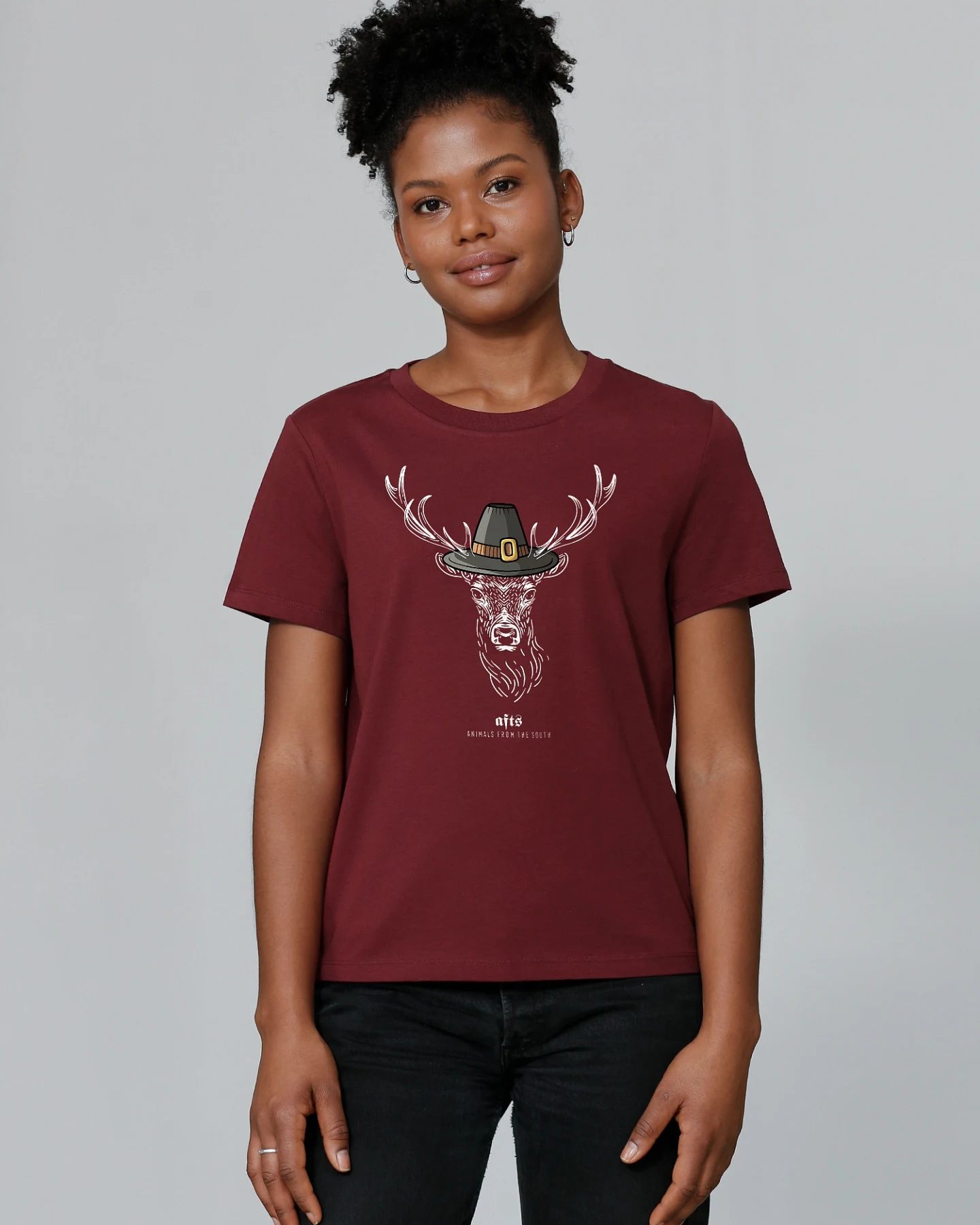 Watapparel Shirt Hirsch – Ansicht 2