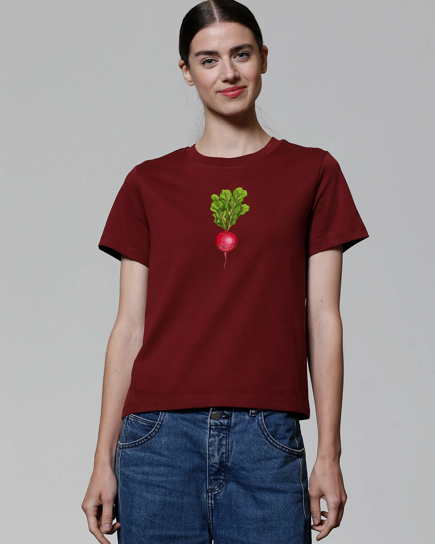 Watapparel T-Shirt Radieschen – Ansicht 2