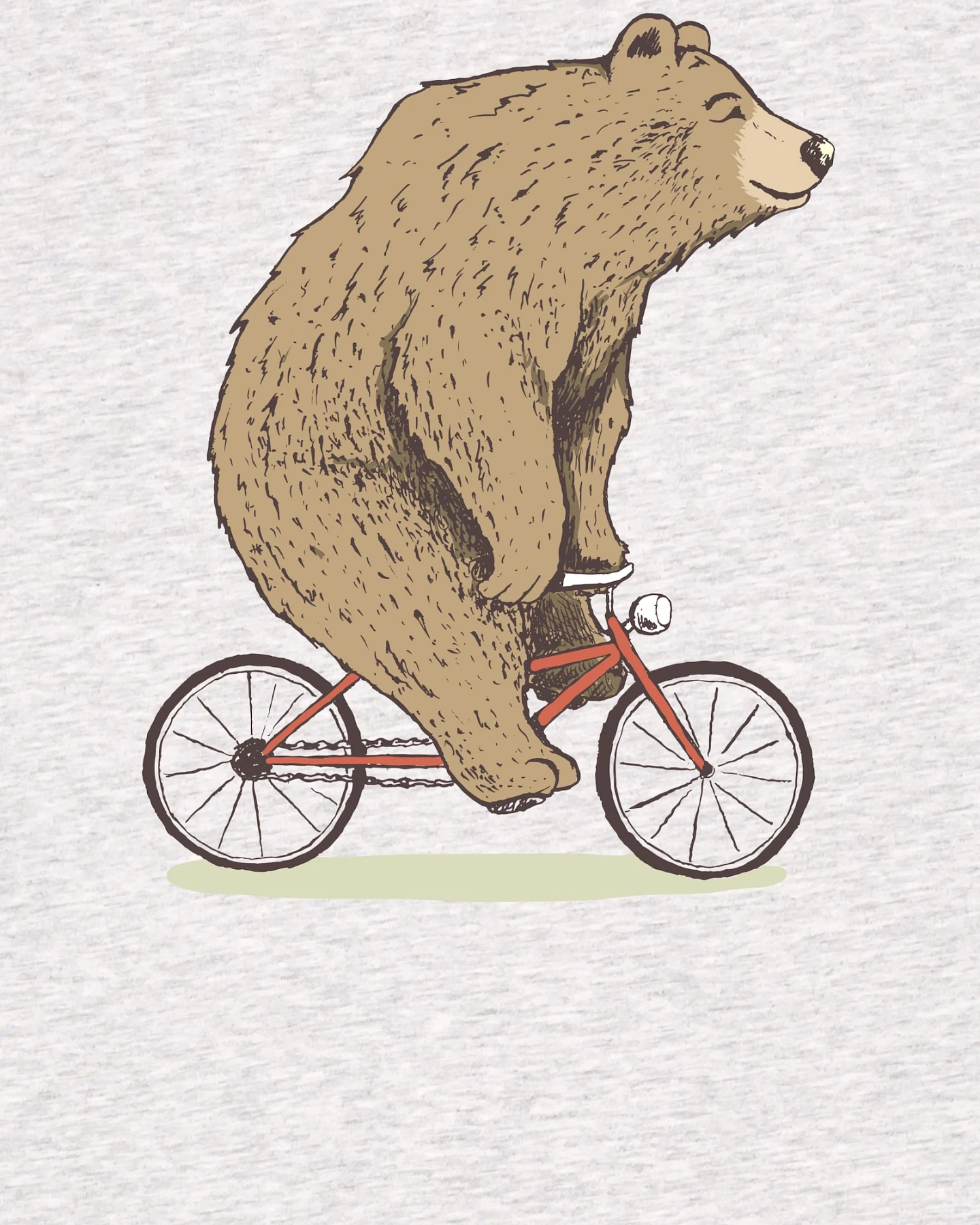 Watapparel T-Shirt Fahrradbär – Ansicht 3